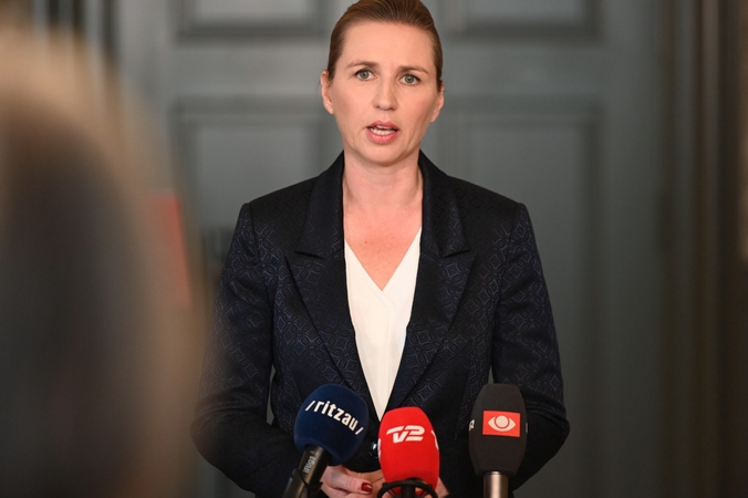 Danijos premjerė M. Frederiksen: tikimės pasiekti nulinį prieglobsčio prašytojų lygį