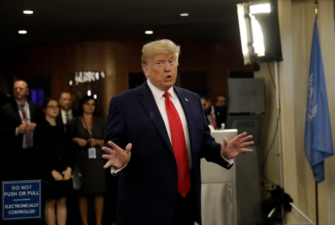 D. Trumpas: esu nusipelnęs Nobelio taikos premijos