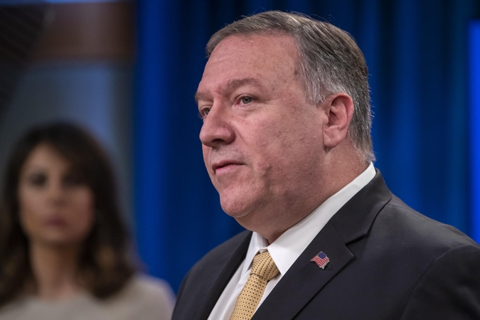 JAV laukia pokyčiai: M. Pompeo ketina atsistatydinti ir balotiruotis į Senatą