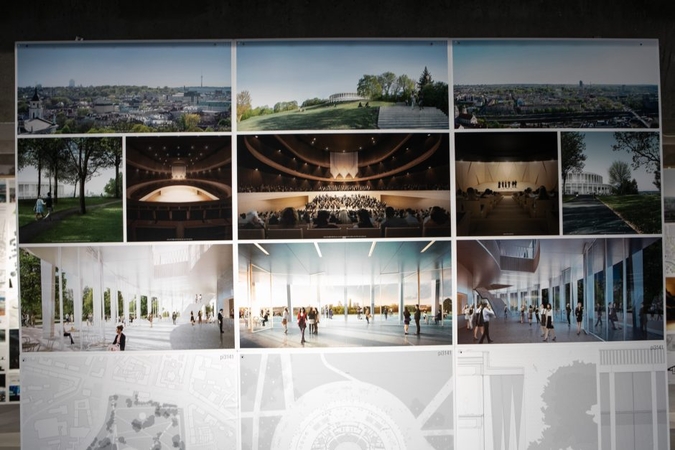 Vilniaus koncertų salei pabrangus iki 75 mln. eurų, numatytas finansavimas atidėtas