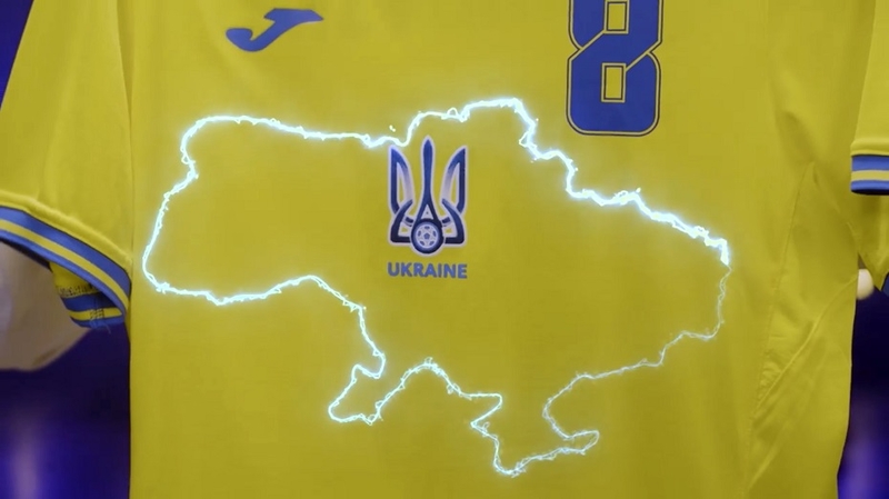 Rusija skundžiasi UEFA dėl Ukrainos „politinės“ futbolininkų uniformos