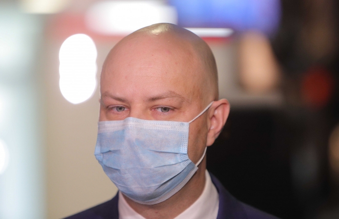 A. Veryga apie kaukių dėvėjimą: kol kas tokio poreikio nėra