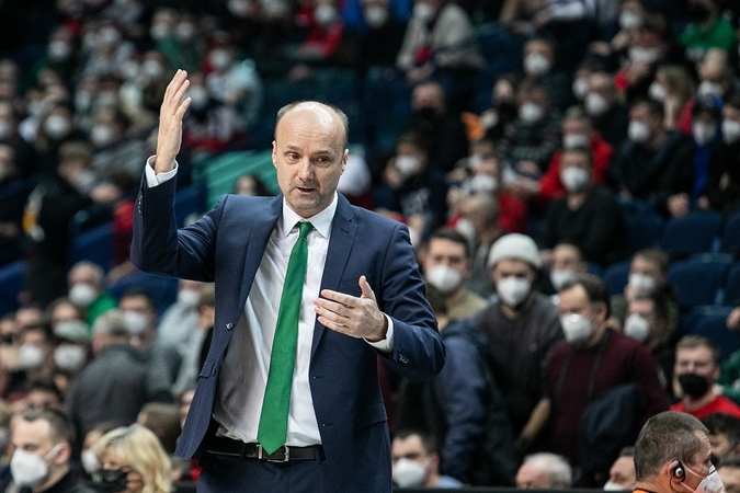 Įtempta kova – nesėkminga: „Žalgiris“ nusileido „Armani Exchange“ komandai