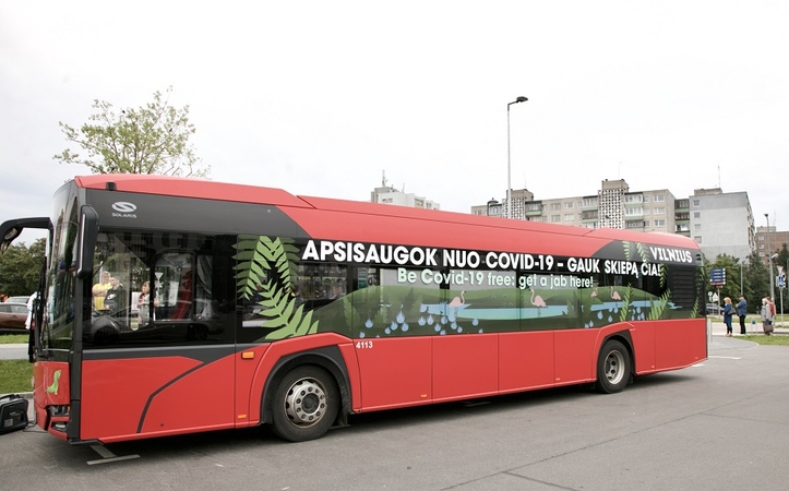 Vilniaus skiepobusuose vėl galima pasiskiepyti „Janssen“ vakcina