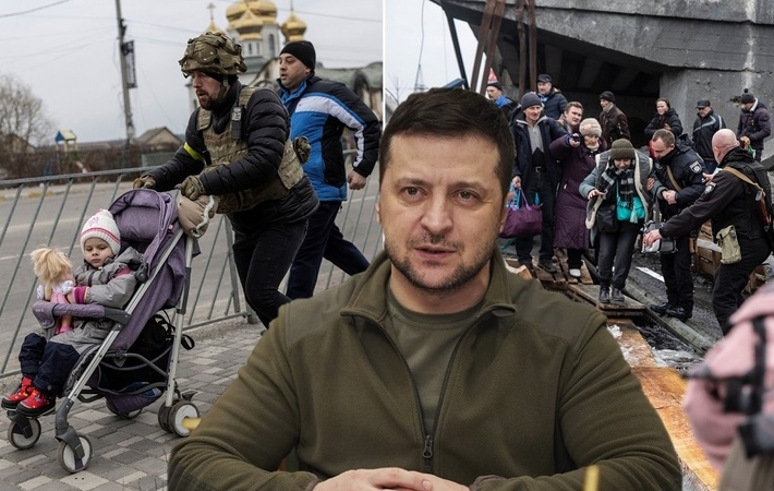 V. Zelenskis: Ukrainoje kovojame dėl teisės į gyvybę kiekvienam