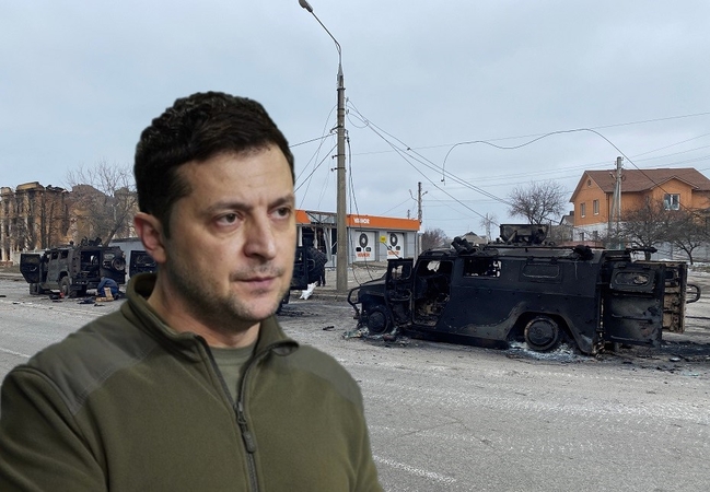Ukrainos prezidentas rusų kariams: nešdinkitės namo – visa armija