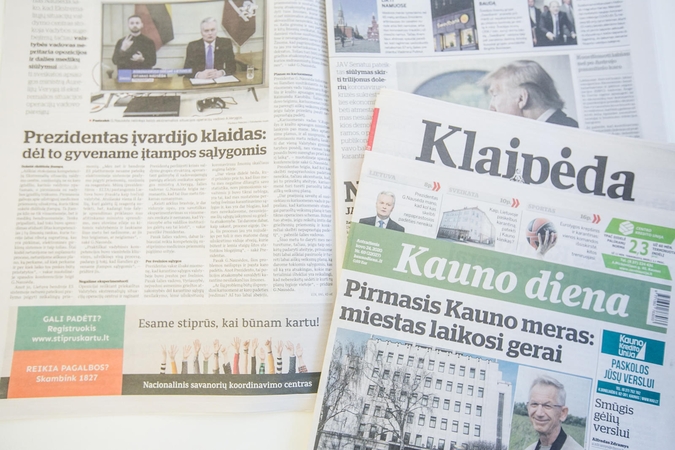 Prie „Stiprūs kartu“ jungiasi „Kauno diena“ ir „Klaipėda“