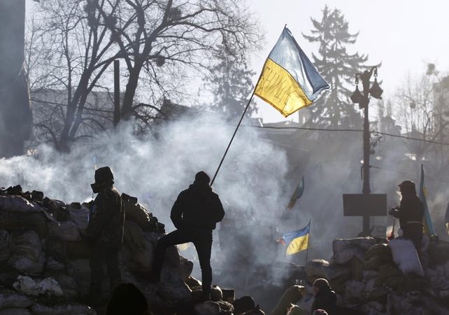 Meilė ir sukilimas: Ukrainos protestuotojo piršlybos ant barikadų