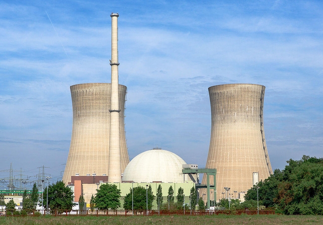 Uždaryta seniausia likusi Vokietijos atominė elektrinė