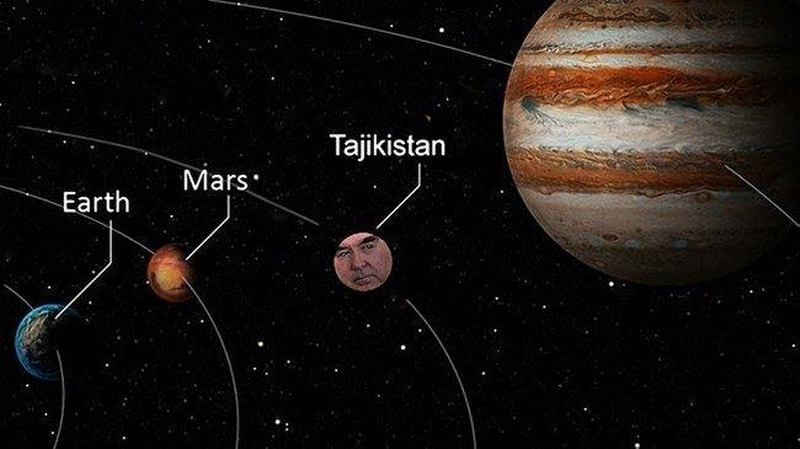 Atrado naują planetą ir pavadino ją Tadžikistanu