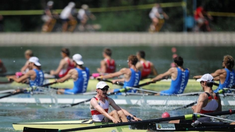 Visos penkios lietuvių įgulos pateko į irklavimo čempionato finalą Vokietijoje