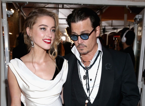 Amber Heard ir Johnny Deppas