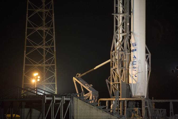 Floridoje dėl gedimo atidėtas „SpaceX“ raketos startas