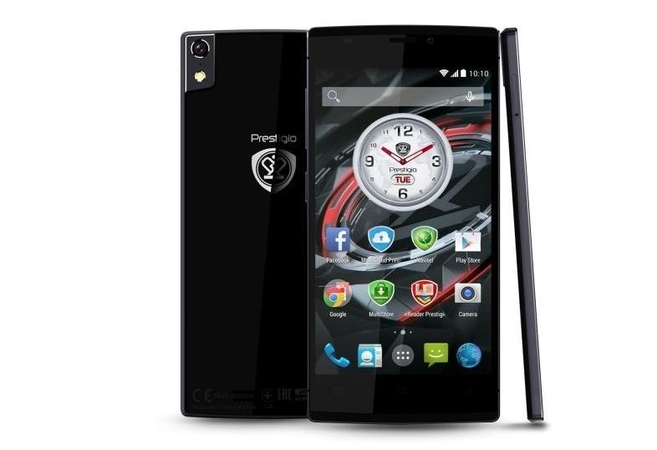 „Prestigio“ pristatė ploniausią – vos 5,5 mm storio – išmanųjį telefoną