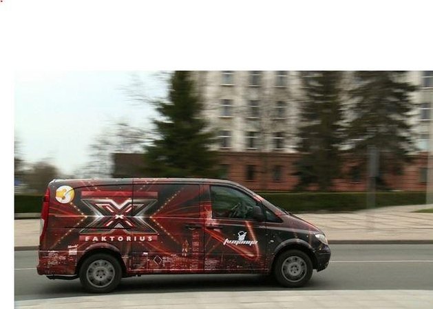 Projekto „X Faktorius“ autobusiukas pradeda talentų paiešką