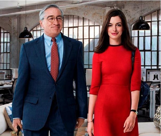 R. De Niro naujojoje komedijoje vaidins 70-metį praktikantą