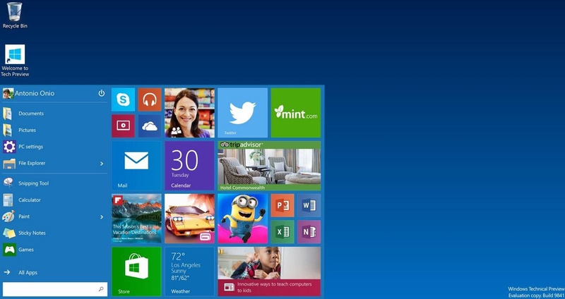 OS "Windows 7" ir 8.1 jau gali atsinaujinti iki "Windows 10"