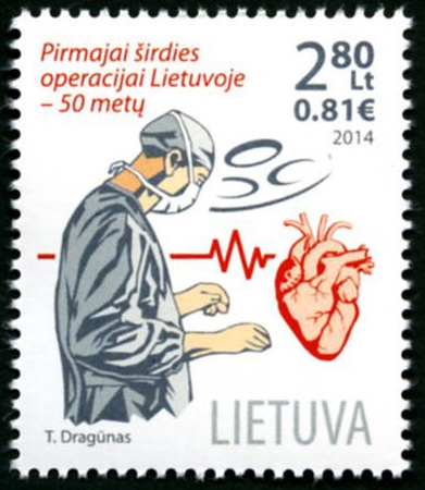 Medicinos pasiekimai įamžinti pašto ženklu