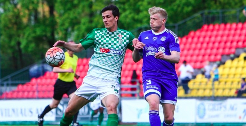 Vilniaus „Žalgiris“ šalies futbolo A lygoje susigrąžino antrąją poziciją