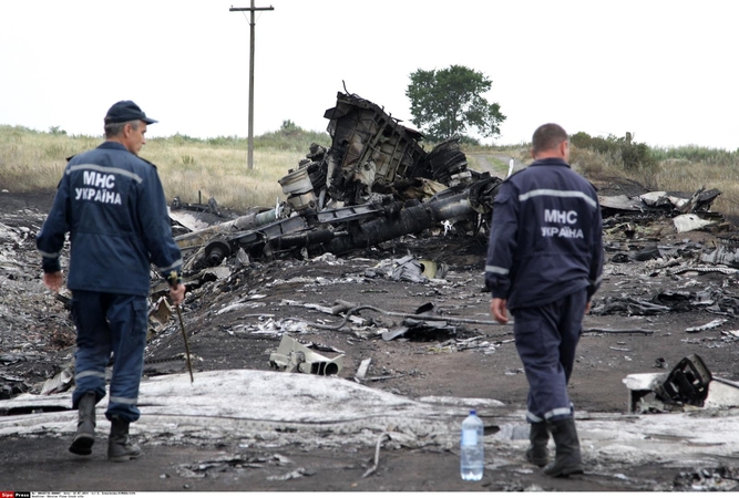 Olandijos ekspertai: Malaizijos MH17 lėktuvo juodosios dėžės nemėginta liesti