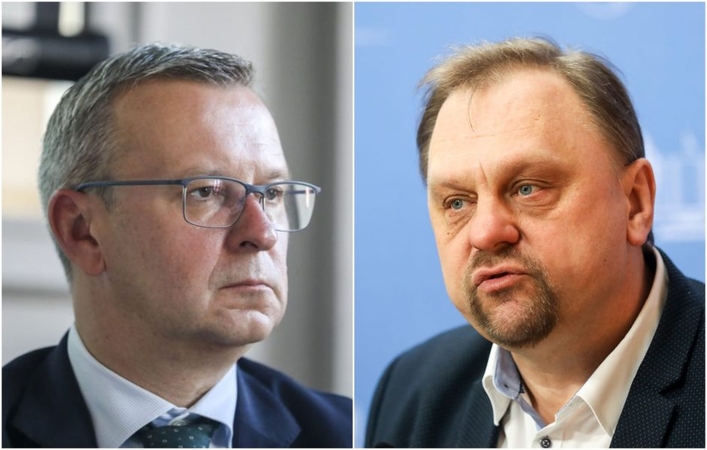 M. Zalatorius (kairėje) ir V. Sutkus (dešinėje)