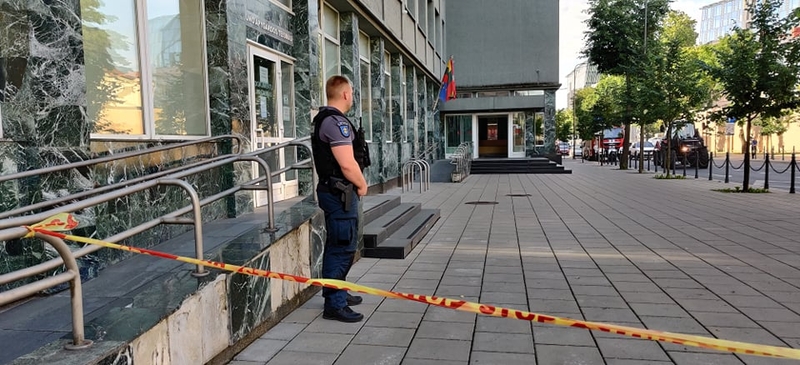 Kauno apygardos teismas dėl melagingo pranešimo nedirbo pustrečios valandos 