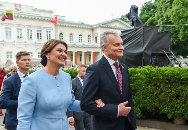 Gitanas Nausėda ir Diana Nausėdienė