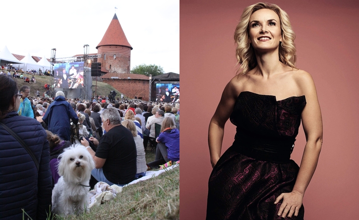 Viešnia: renginio žvaigždė – užsienyje stulbinamą karjerą daranti V.Miknevičiūtė.