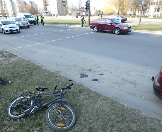 Ieškoma, kas matė, kaip Šilainiuose buvo partrenktas vaikas