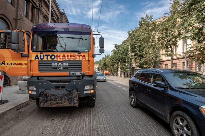 Darbo inspekcija apsilankė „Autokaustos“ statybvietėse – rado pažeidimų