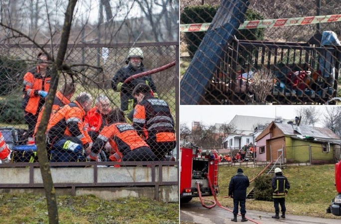Gaisre žuvusių mažylių byla: pasiūlyta bausmė įtariamai tragedijos kaltininkei