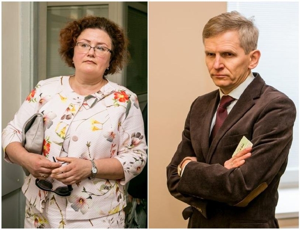 Virgilijus Dimša ir Jelena Čiučiulkienė