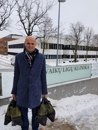 Kilnu: G.Labanauskas dėkoja visiems, kurie palaiko geras iniciatyvas ir padeda tiems, kuriems reikalinga pagalba.