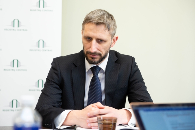 Naujasis Registrų centro vadovas A. Jusas žada naujos kartos savitarnos portalą (interviu)