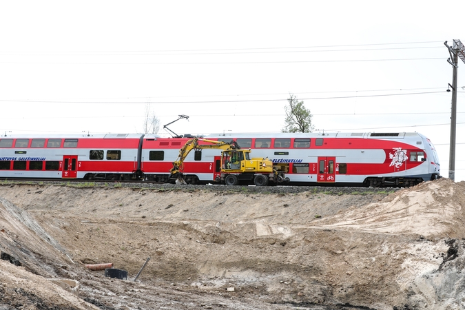 Ieškoma būdų paspartinti „Rail Baltica“, geležinkelio elektrifikavimo darbus