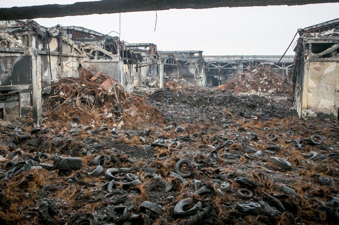 Gaisro nuniokota „Ekologistika“