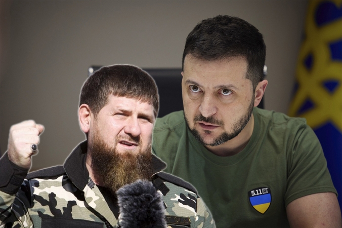 Ukrainos pareigūnas: R. Kadyrovas žadėjo V. Putinui likviduoti V. Zelenskį