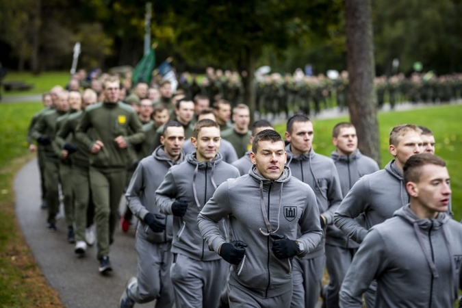 Bėgimu „In Memoriam“ pagerbti Lietuvos ir Ukrainos kariai 