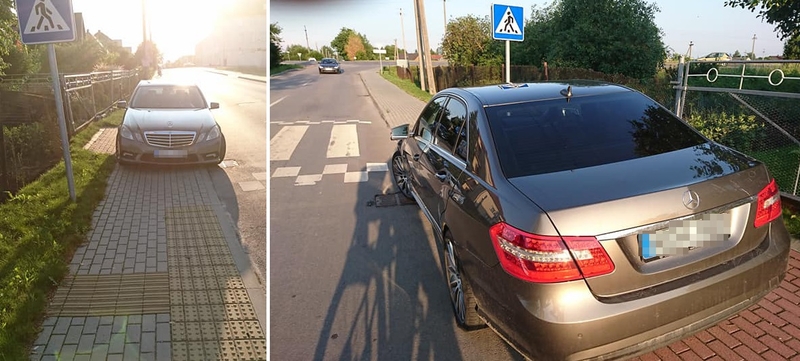 Pasitikrinkite KET žinias: kokias klaidas padarė automobilį taip priparkavęs vairuotojas?
