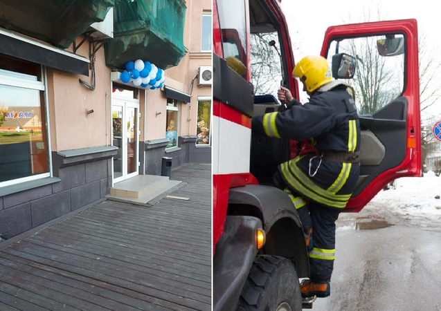 Per gaisrą Kauno bare nukentėjo du Kinijos piliečiai