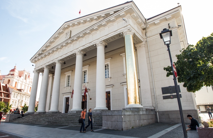 Vilniaus rotušė imasi pagrindinės salės remonto