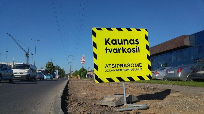 Darbai vyksta toliau: kur Kaunas tvarkosi šią savaitę?