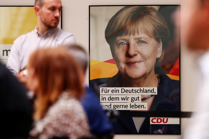 A. Merkel pradeda „keisčiausią“ kampaniją Vokietijos istorijoje