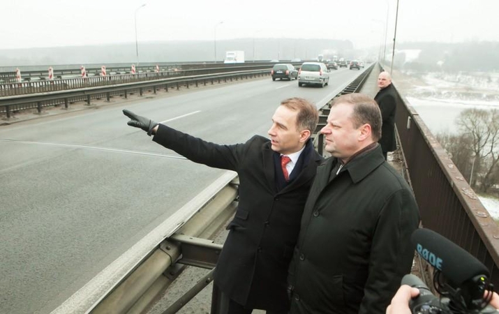 Rokas Masiulis(kairėje) ir Saulius Skvernelis (dešinėje)