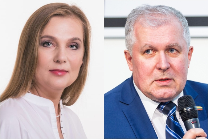 Arvydas Anušauskas ir Aušra Papirtienė