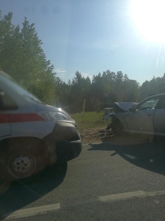 Netoli Ruklos – BMW ir folksvageno avarija: nukentėjo 19-metis