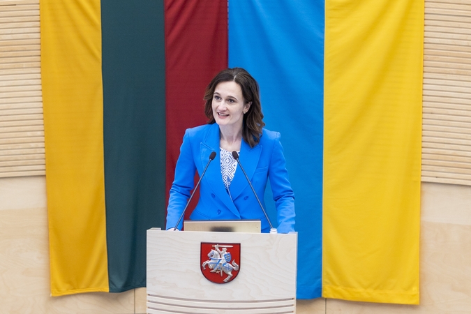 V. Čmilytė-Nielsen sieks dar vieną kadenciją vadovauti Liberalų sąjūdžiui