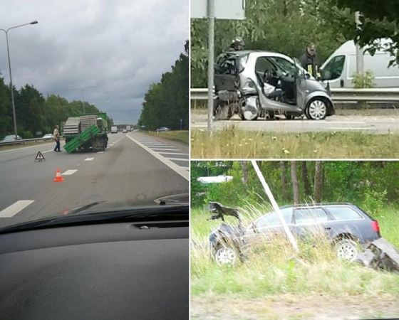 Prašo atsiliepti mačiusius masinę avariją netoli Kauno