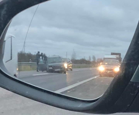 Magistralėje avariją sukėlė visiškai girtas vairuotojas