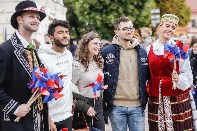 LSMU bendruomenė mokslo metus pradėjo miesto širdyje